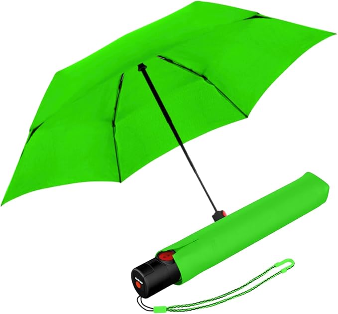 Knirps U.200 Ultra Light Duomatic Automatic Rain Umbrella & Carrying Case