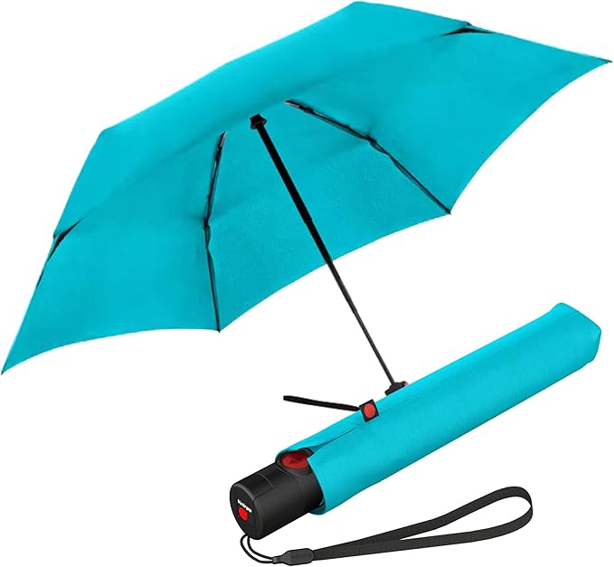 Knirps U.200 Ultra Light Duomatic Automatic Rain Umbrella & Carrying Case