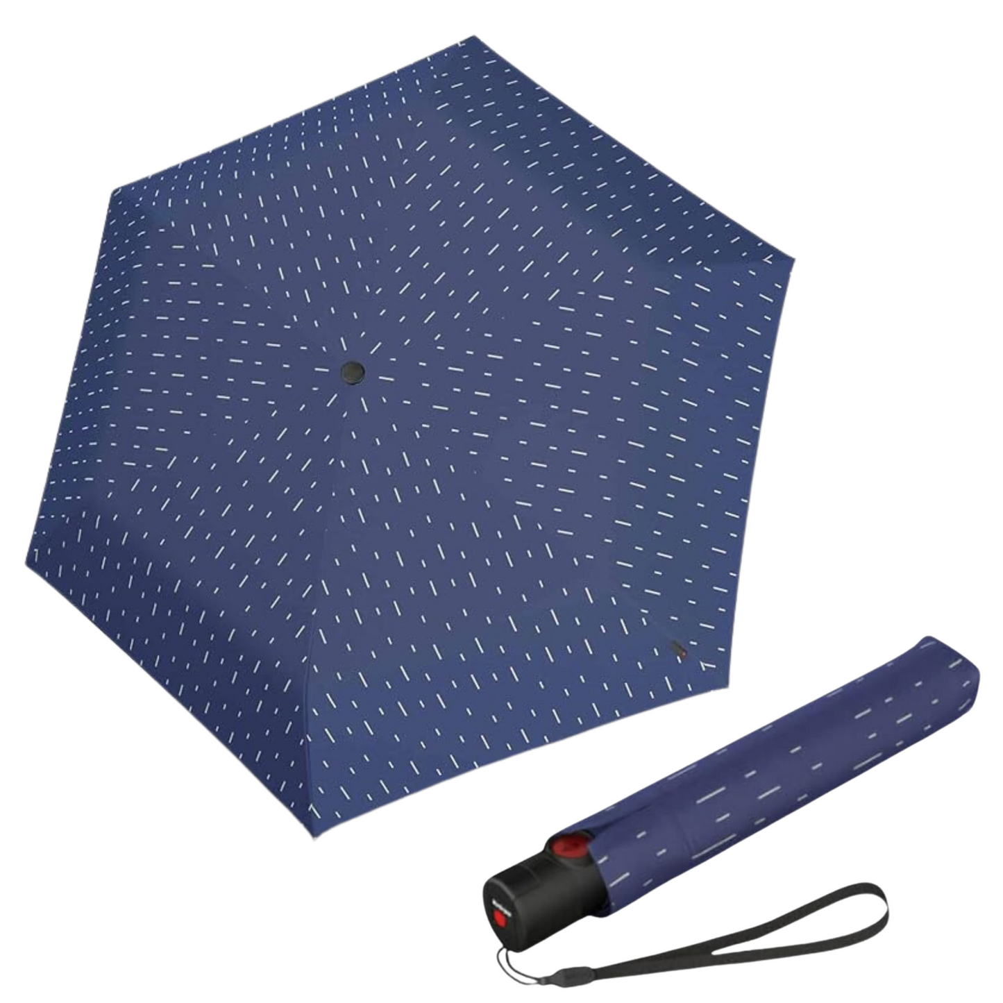 Knirps U.200 Ultra Light Duomatic Automatic Rain Umbrella & Carrying Case